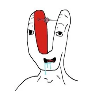 Стикер Пак для долбоебов - 10