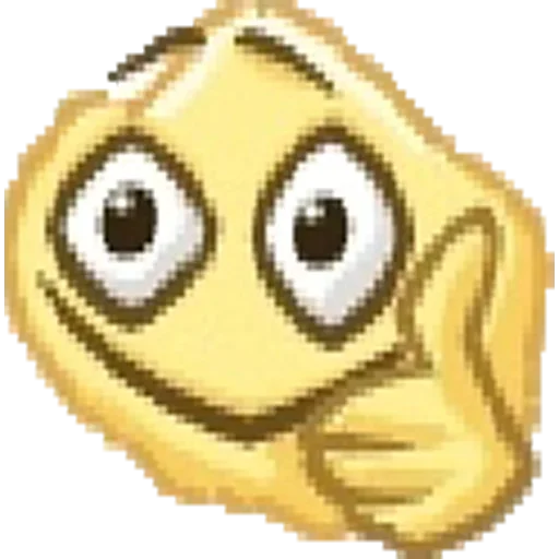 yellow cartoon emoticon