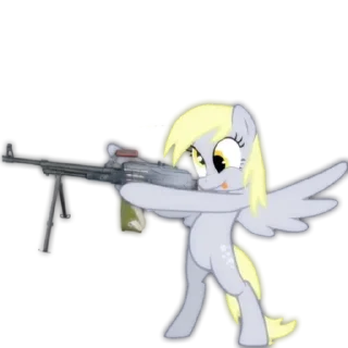 Стикер Поняшки з пушками @ukrbrony - 7