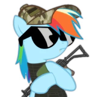 Стикер Поняшки з пушками @ukrbrony - 5