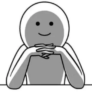 Sticker ненавиджу думати - 0