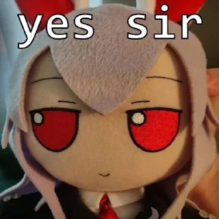 Стикер Cirno By @golden_experience_requirem - 7