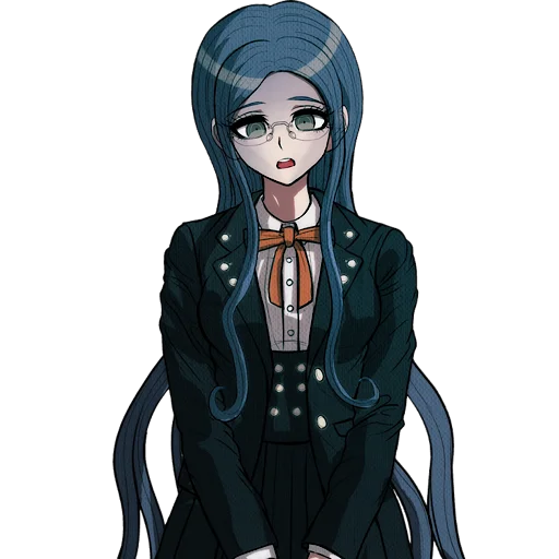 anime cartoon human face