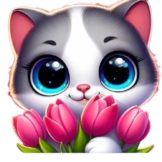 Sticker 8 марта - 7