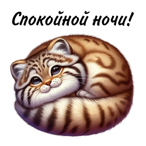 Стикер umamari_manul - 1