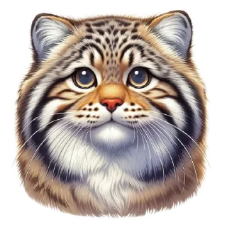 Sticker Манул от @umamari - 8