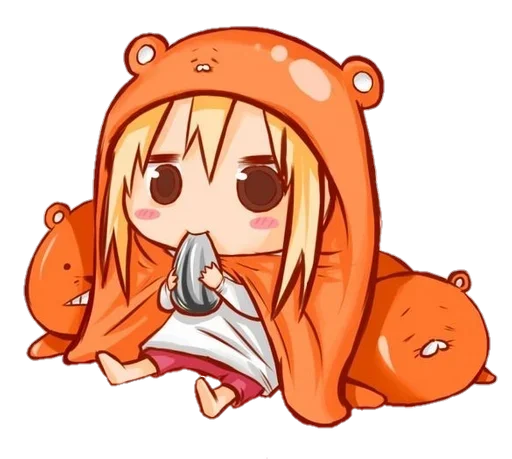 Стикер umaru_chan @stiker_packk - 11