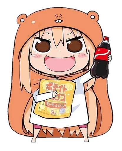 Стикер umaru_chan @stiker_packk - 4