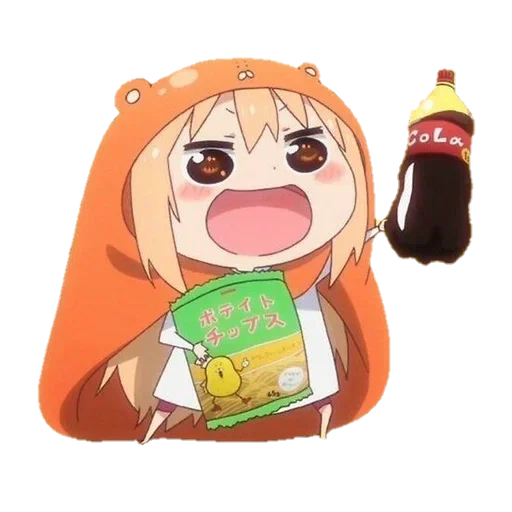 Стикер umaru_chan @stiker_packk - 0
