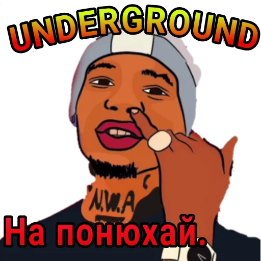 Sticker underground2021 - 1