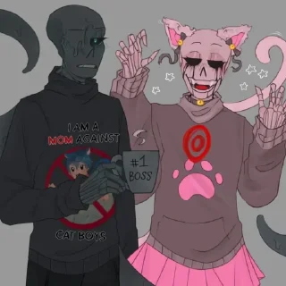 Sticker UndertalePrikolShip - 0