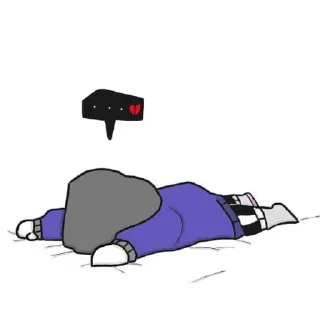 Sticker UndertalePrikolShip - 9