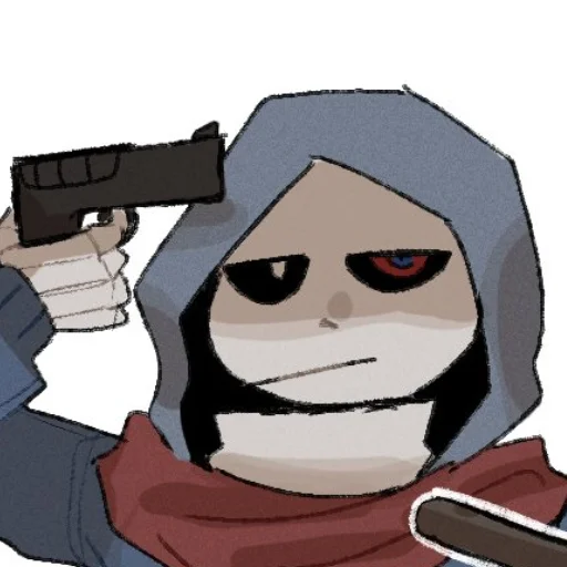 Sticker UndertalePrikolShip - 5