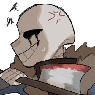 Sticker UndertalePrikolShip - 11