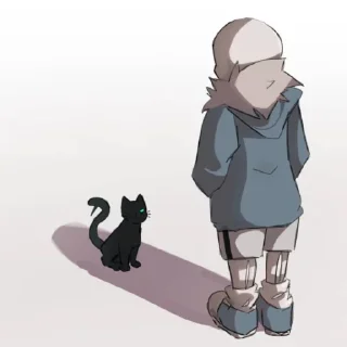 Sticker UndertalePrikolShip - 1