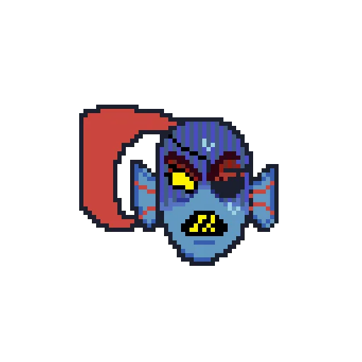 Sticker undyne_sticksundertale - 1