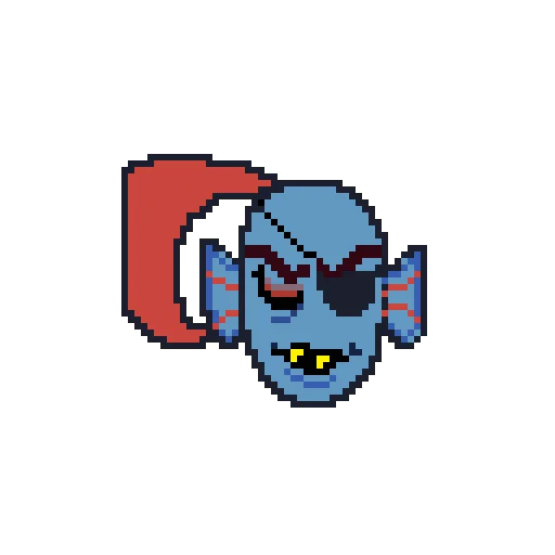 Sticker undyne_sticksundertale - 1