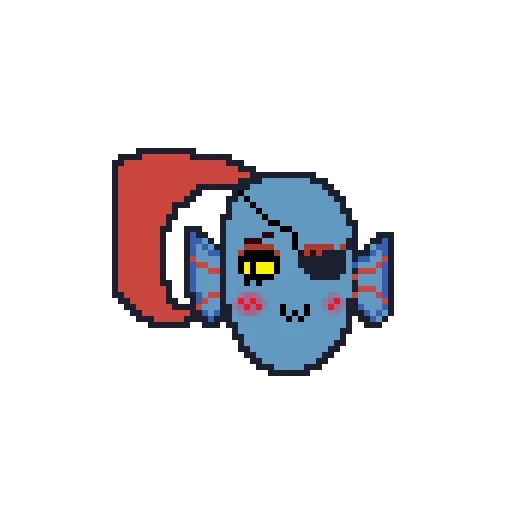 Sticker undyne_sticksundertale - 1