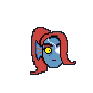 Sticker андуха by @undertaledeltasticks - 2