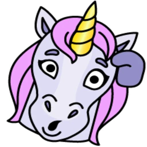 Sticker unicorndurak - 1