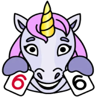 Sticker smile_unicorn @Sanjar1950 - 5