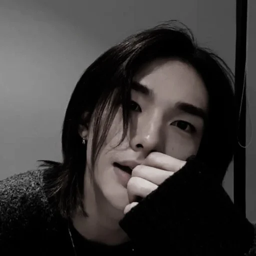 Человек человеческое лицо черно-белый