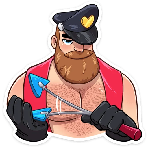 Стикер Несвятой Валентин :: @stickroom - 1