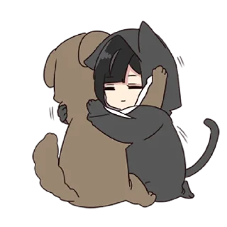 Sticker Юрудура-тян ч.2 @nyasticks - 5