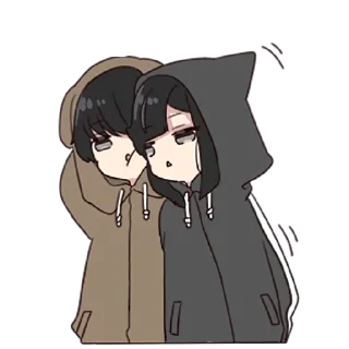 Sticker Юрудура-тян ч.2 @nyasticks - 2