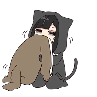 Sticker Юрудура-тян ч.2 @nyasticks - 8