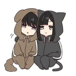 Sticker Юрудура-тян ч.2 @nyasticks - 9