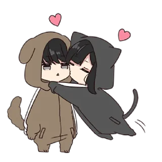 Sticker Юрудура-тян ч.2 @nyasticks - 4