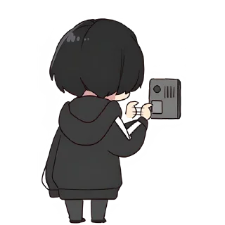 Sticker Юрудура-кун @Nyasticks - 6