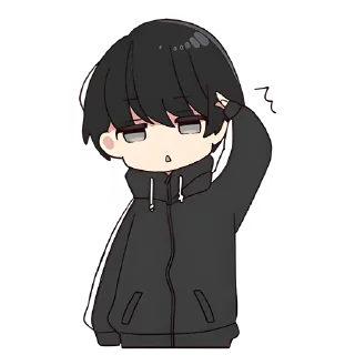 Sticker Юрудура-кун @Nyasticks - 9