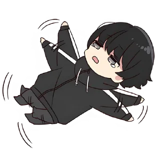 Sticker Юрудура-кун @Nyasticks - 5