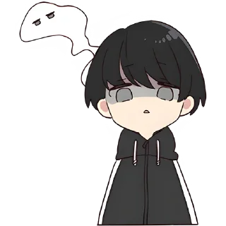 Sticker Юрудура-кун @Nyasticks - 11