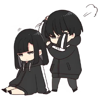 Sticker Юрудура-кун @Nyasticks - 2