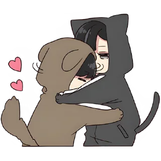 Sticker Юрудура-кун 2 @Nyasticks - 6