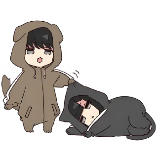 Sticker Юрудура-кун 2 @Nyasticks - 3