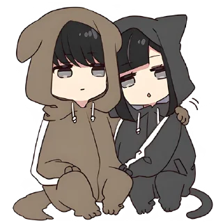 Sticker Юрудура-кун 2 @Nyasticks - 4