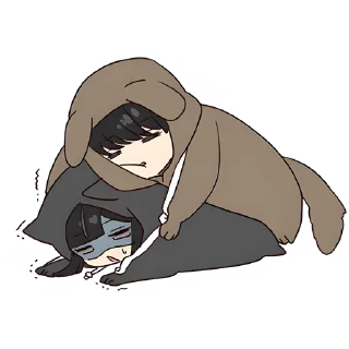 Sticker Юрудура-кун 2 @Nyasticks - 11