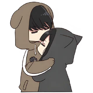 Sticker Юрудура-кун 2 @Nyasticks - 1