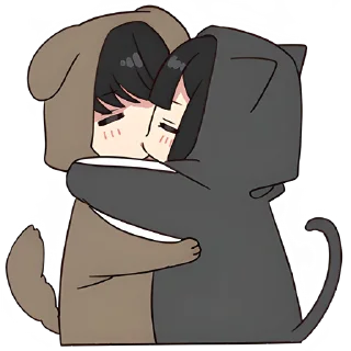 Sticker Юрудура-кун 2 @Nyasticks - 2