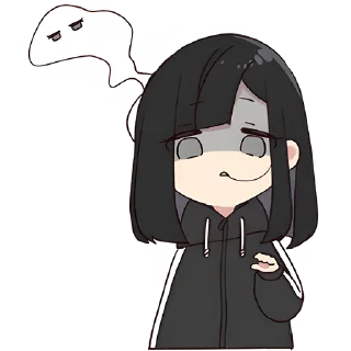 Sticker Юрудура-тян @Nyasticks - 8