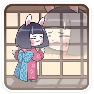 Sticker усагичи без надписей @stickwithouttext - 6