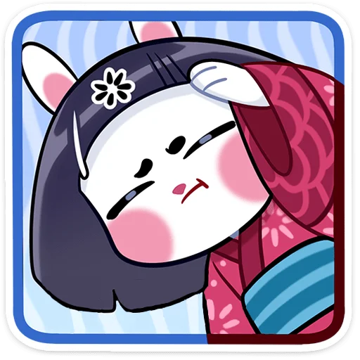 Sticker usagichi_without_text - 1
