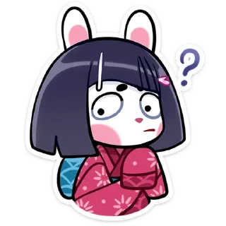 Sticker усагичи без надписей @stickwithouttext - 0