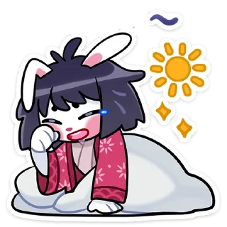 Sticker усагичи без надписей @stickwithouttext - 9