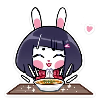 Sticker усагичи без надписей @stickwithouttext - 4