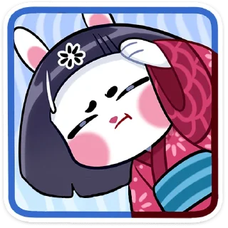 Sticker усагичи без надписей @stickwithouttext - 3